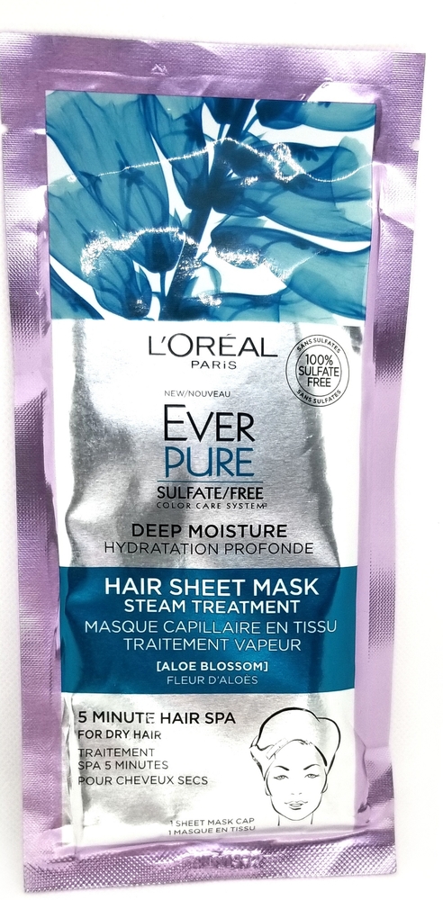 L'oreal Ever Pure Deep Moisture Hair Sheet Masks